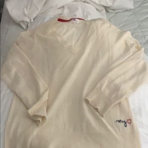 Sundry Rare Cashmere Blend MY LOVE Top S